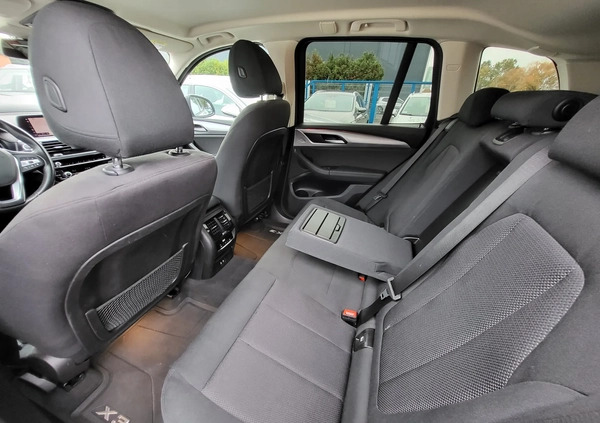 BMW X3 cena 149900 przebieg: 128000, rok produkcji 2021 z Łazy małe 154